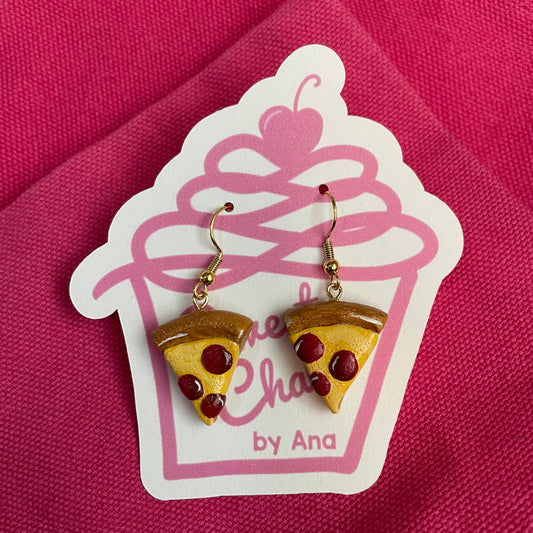 Pizza Earrings