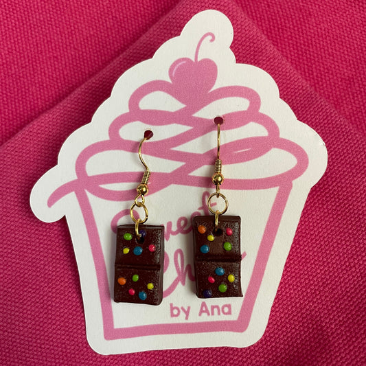 Cosmic Brownie Earrings